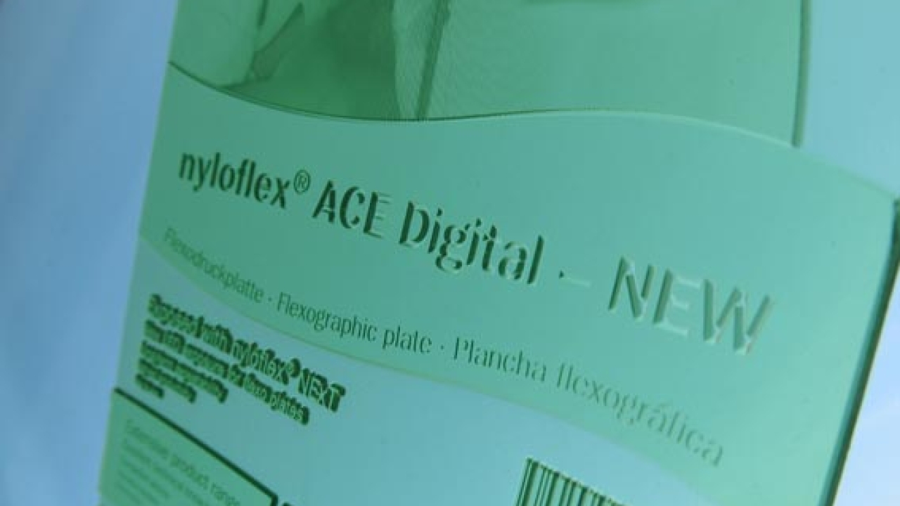 Flint confirms availability of nyloflex ACE plates