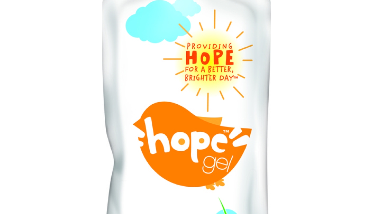 HopeGel is a nutrient and calorie-dense protein gel designed to aid children suffering from severe acute malnutrition HopeGel is a nutrient and calorie-dense protein gel designed to aid children suffering from severe acute malnutrition