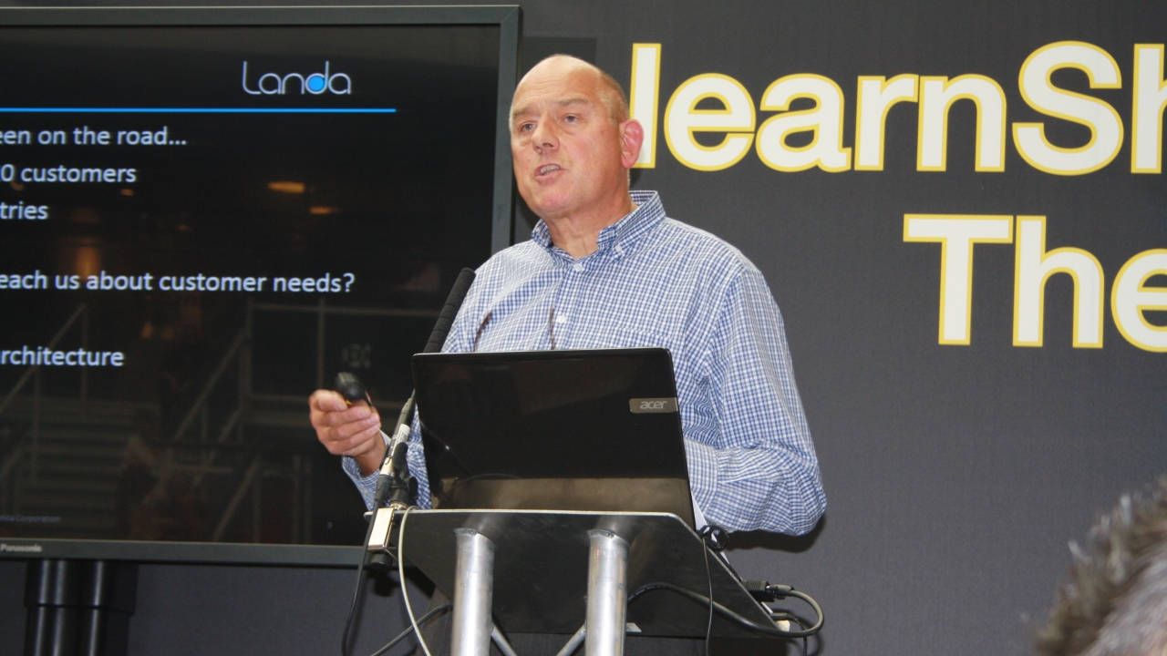 Landa's Gerry Mulvaney spoke at the LonLanda's Gerry Mulvaney spoke in the learnShops at the London leg of Packaging Innovations 2013don leg of Packaging Innovations 2013