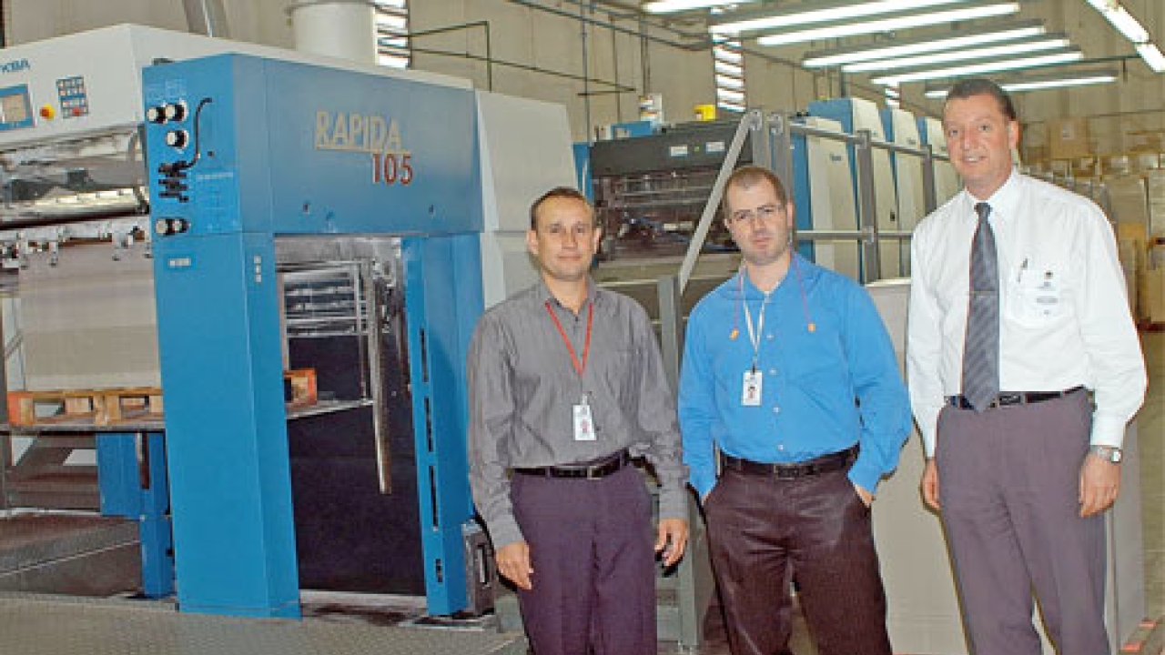 KBA Rapida 105 for high-growth packaging market KBA Rapida 105 for high-growth packaging market
