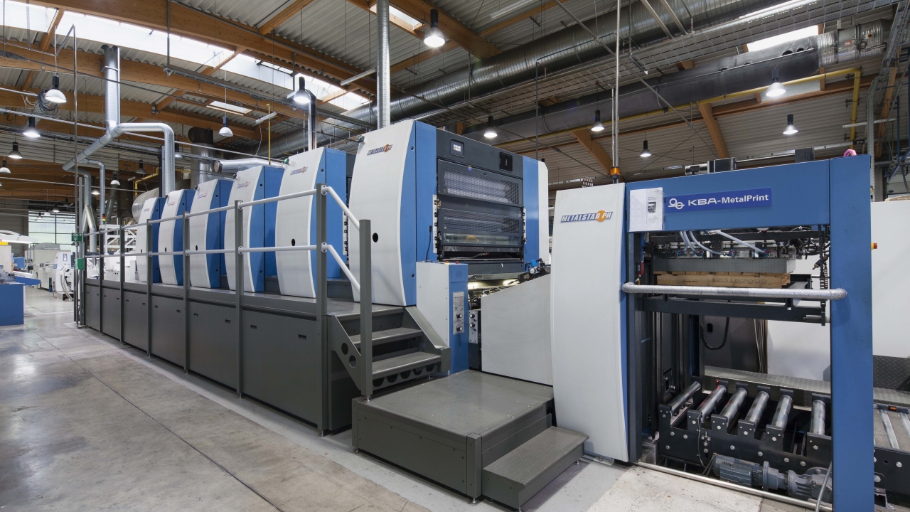 KBA MetalPrint at Euro CanTech 2013 KBA MetalPrint at Euro CanTech 2013
