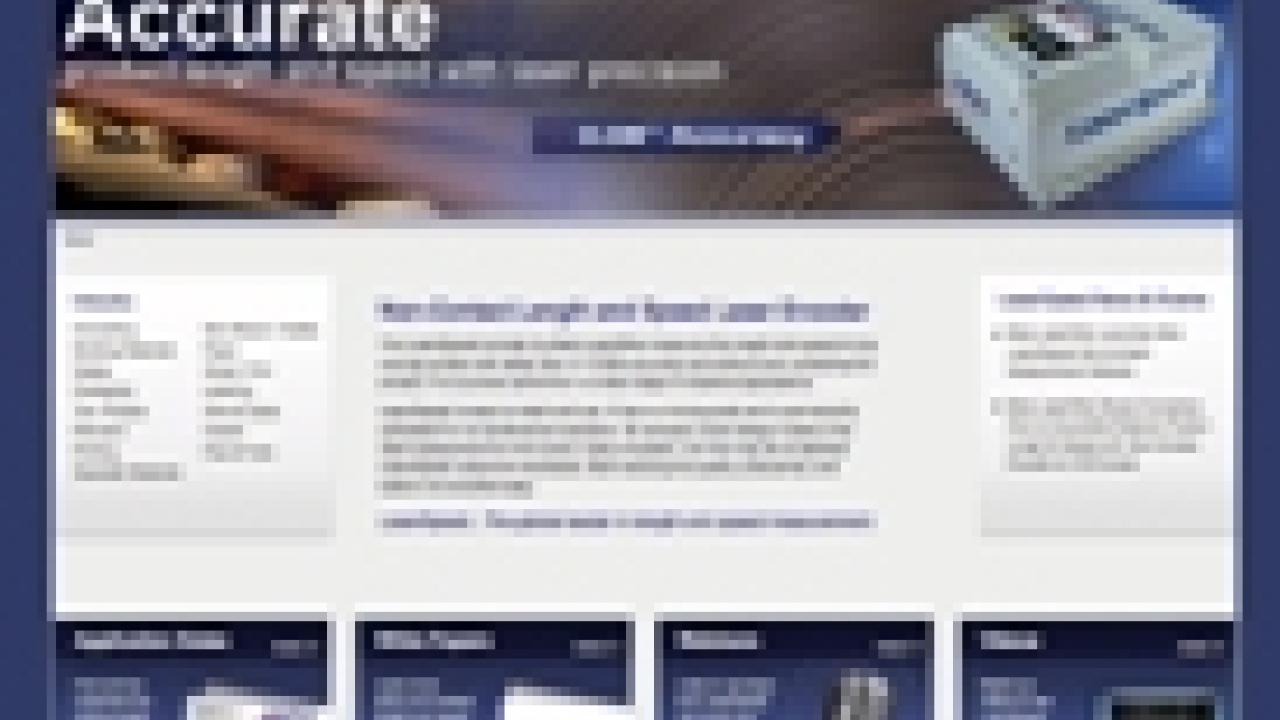 New LaserSpeed non-contact measurement website New LaserSpeed non-contact measurement website