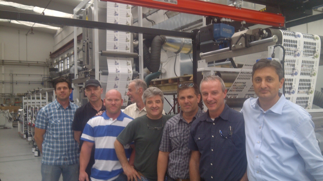 After multiple tests carried out during the press acceptance, the installation of the press was successfully carried out during November 2013 After multiple tests carried out during the press acceptance, the installation of the press was successfully carried out during November 2013