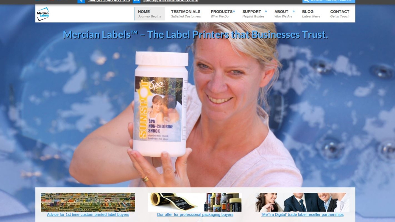 Mercian Labels overhauls online presence