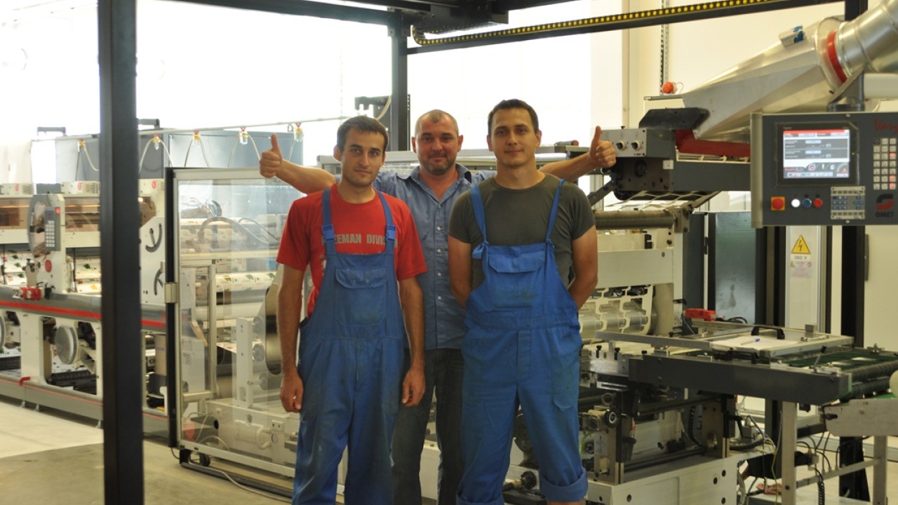 Ukrainian printer grows with Omet