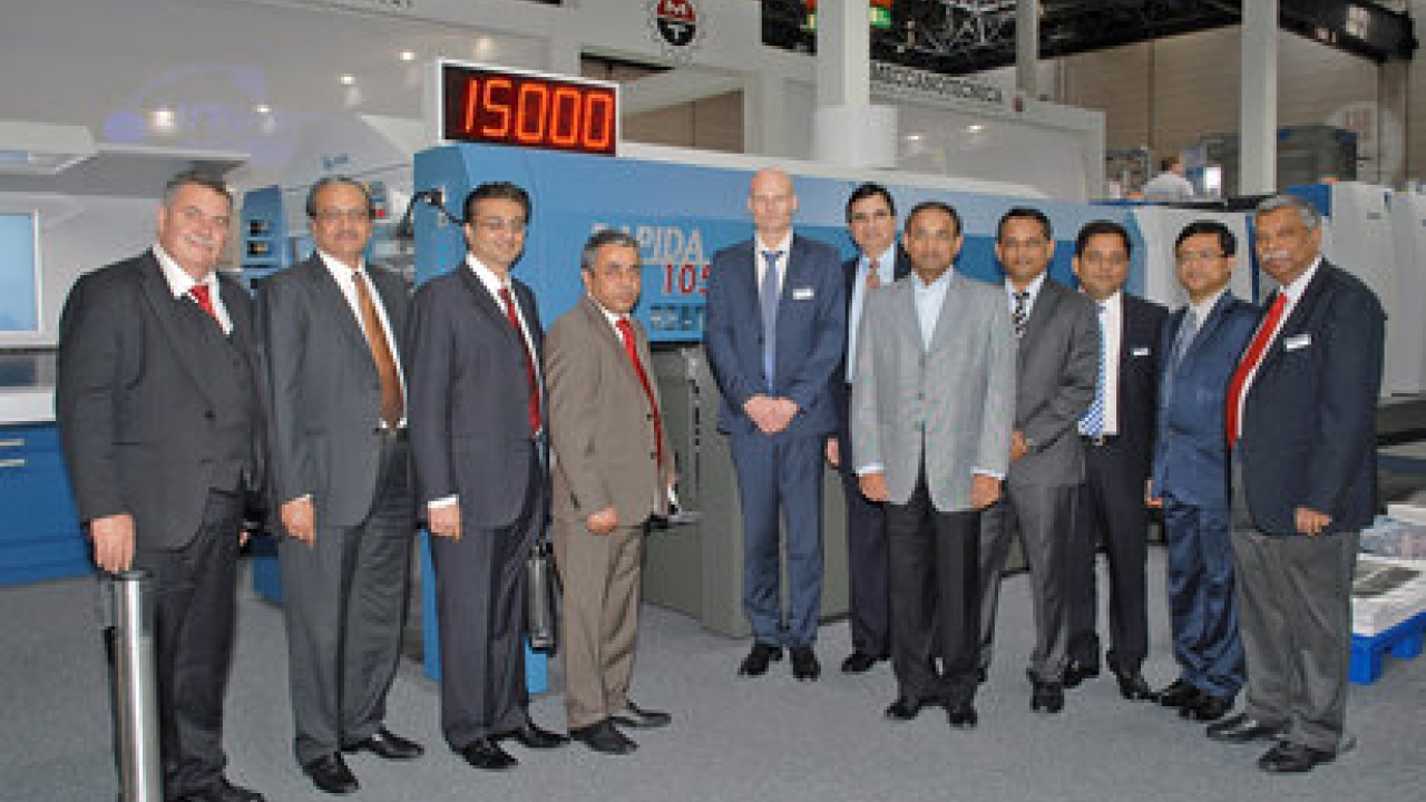 KBA reports success with Indian package printers