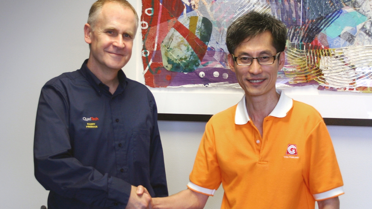 QuadTech appoints CGS as agent in Thailand