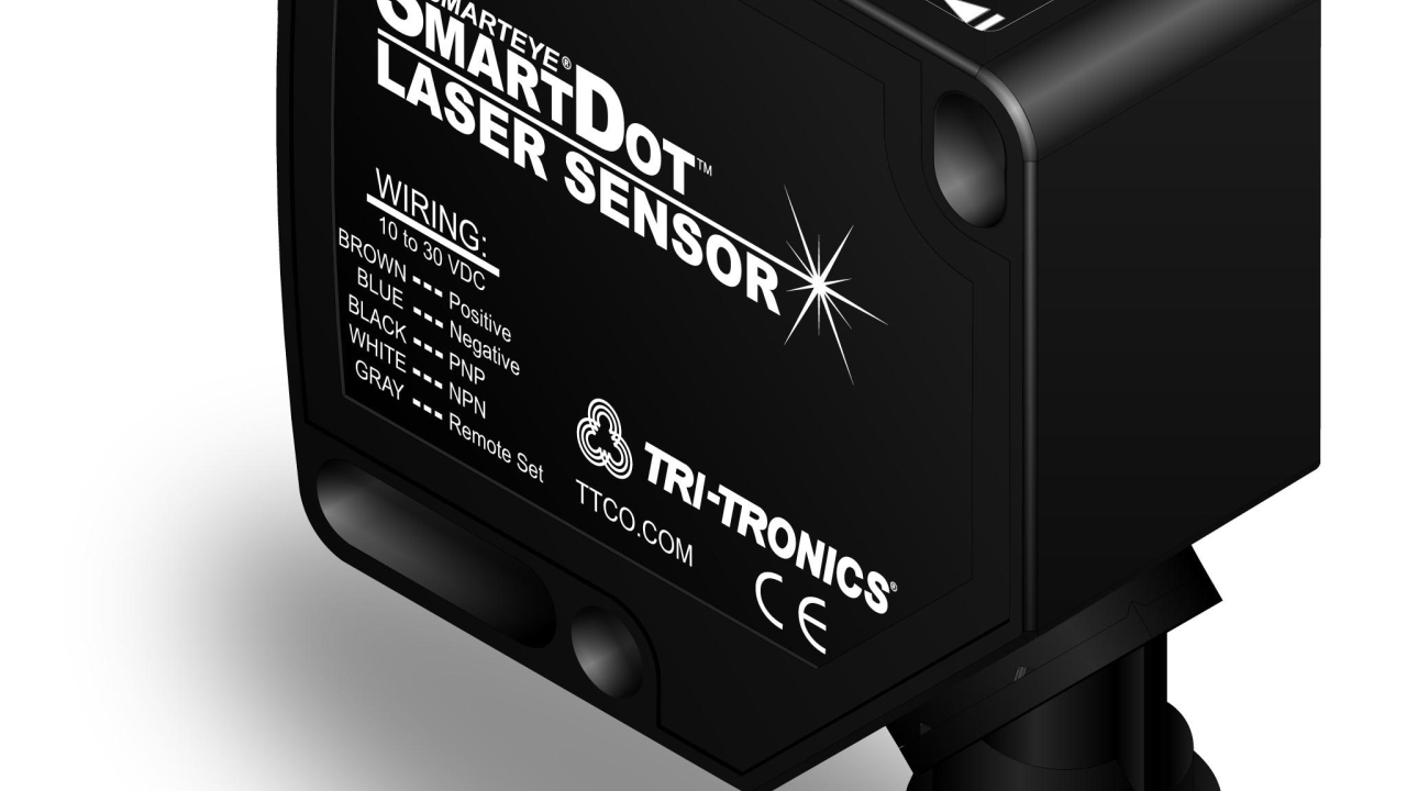 Tri-Tronics intros Smarteye SmartDot laser sensor