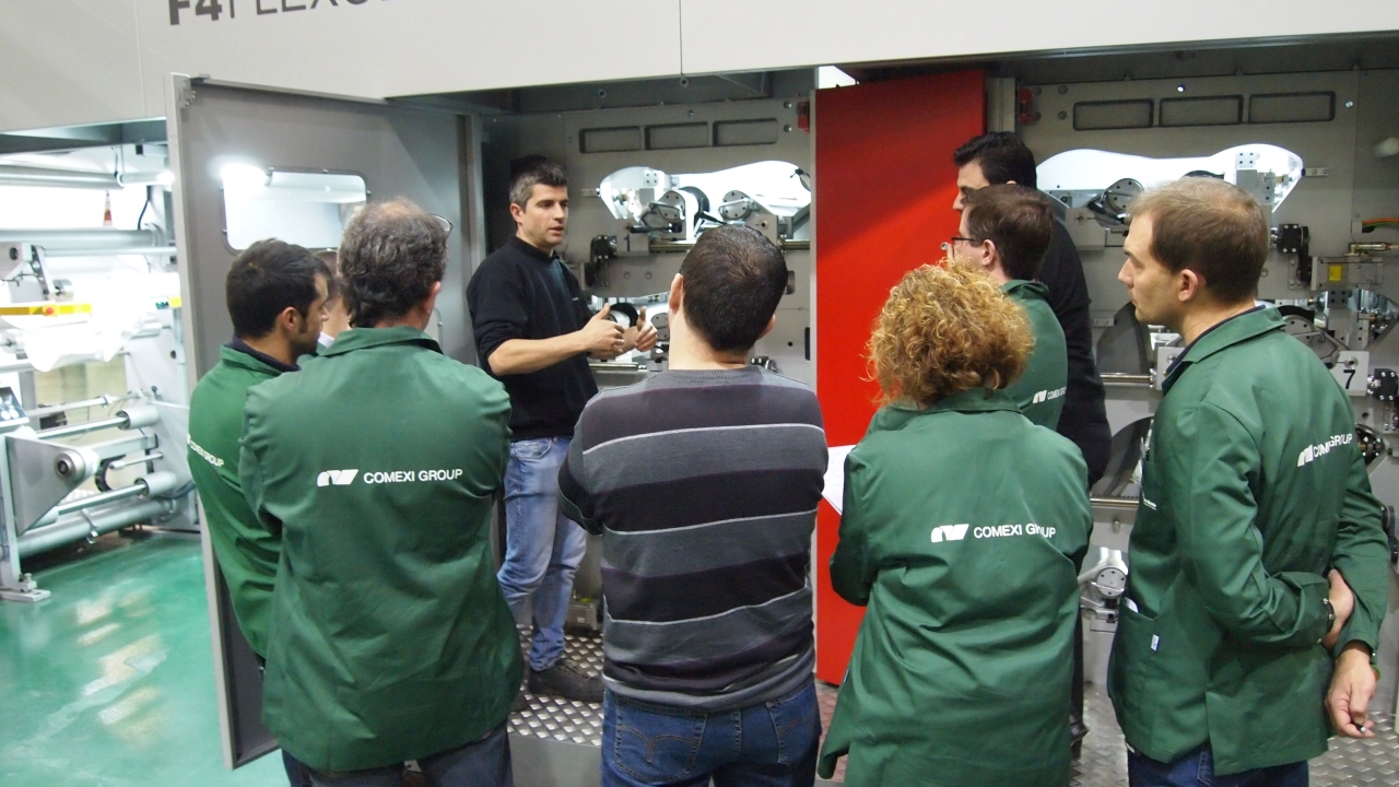 The Manel Xifra Boada Technological Centre, part of Comexi Group, has hosted a successful practical maintenance course in flexographic, lamination and slitting machinery