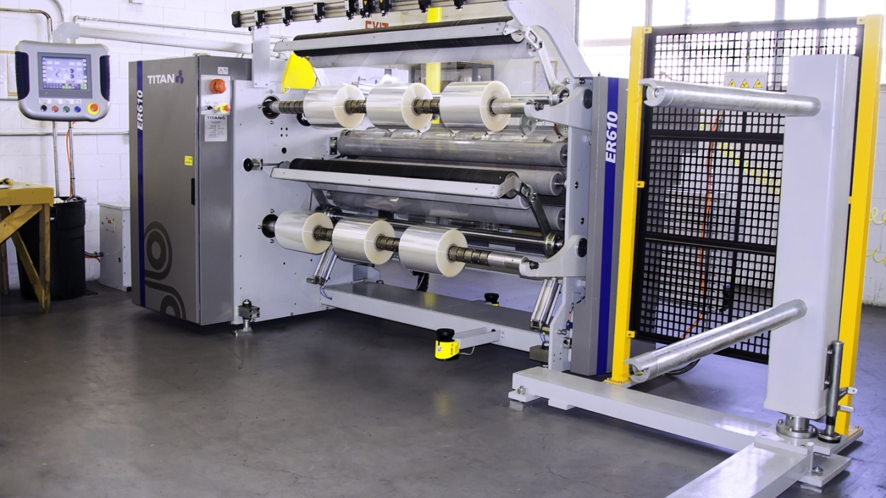 Film firm invests in Titan slitter rewinder