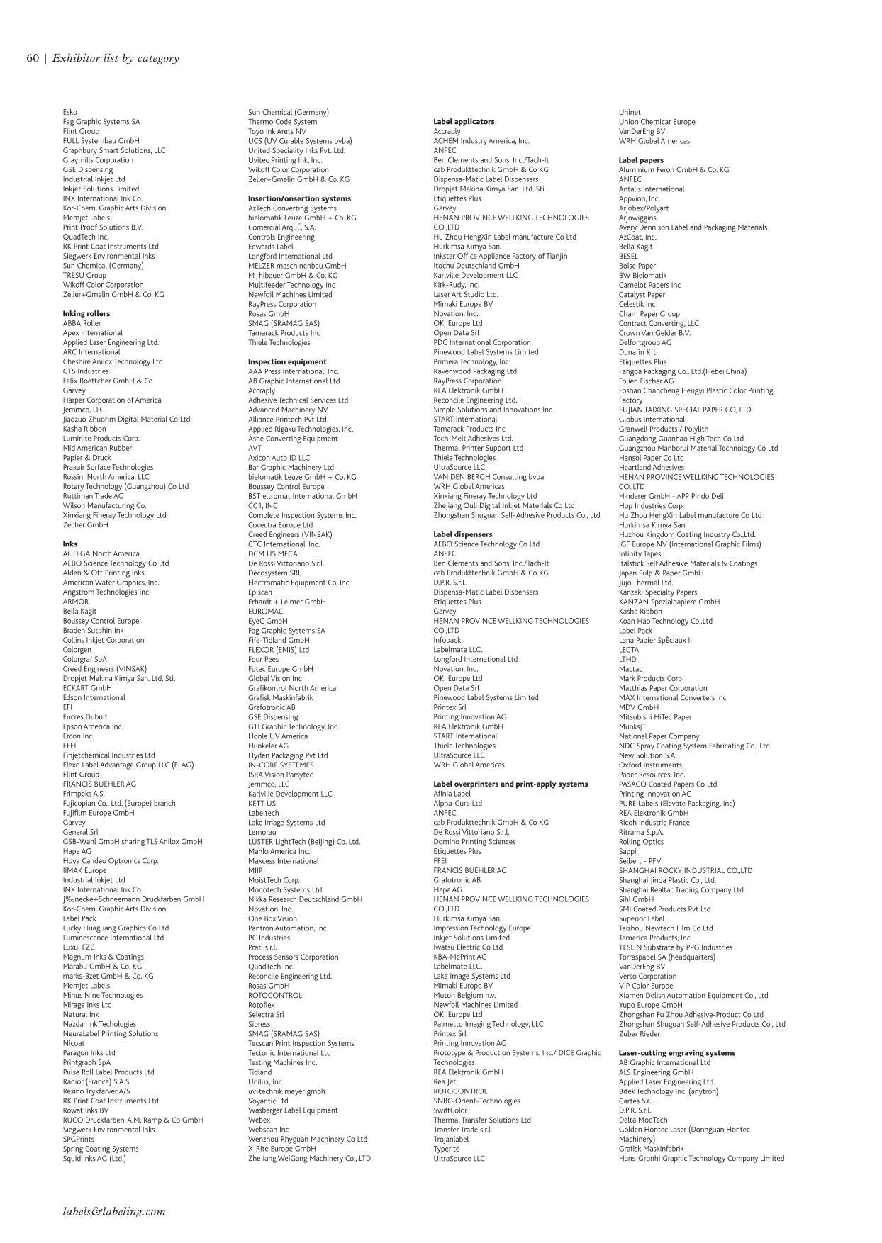 Labels Yearbook 17 Labels Yearbook 17