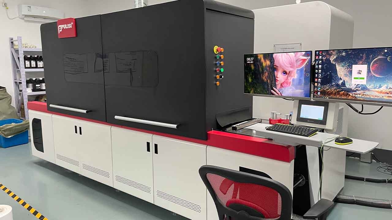 Pulisi digital press installed in Suxin Smart Label