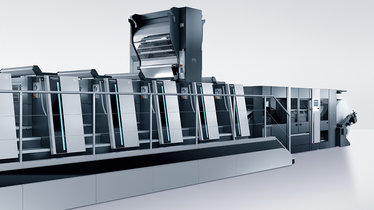 CutStar reel-to-sheeter and FoilStar inline cold foil module