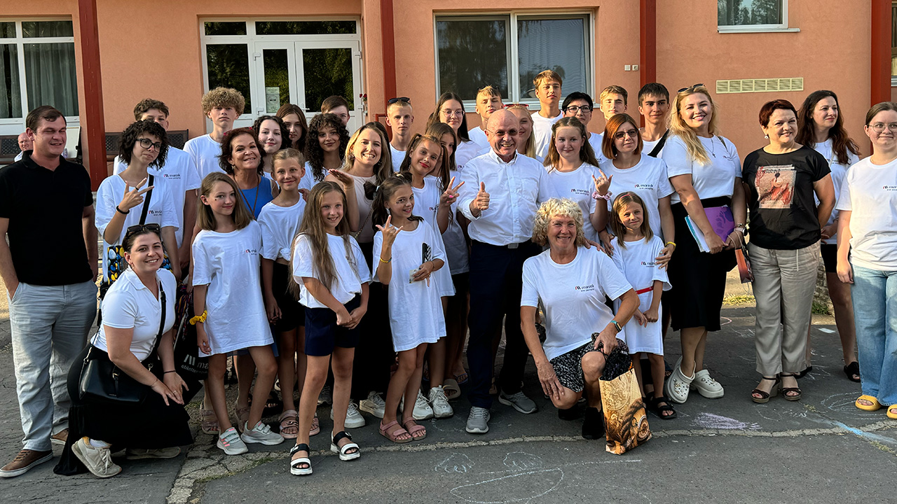 Marzek Ukraine employees’ children