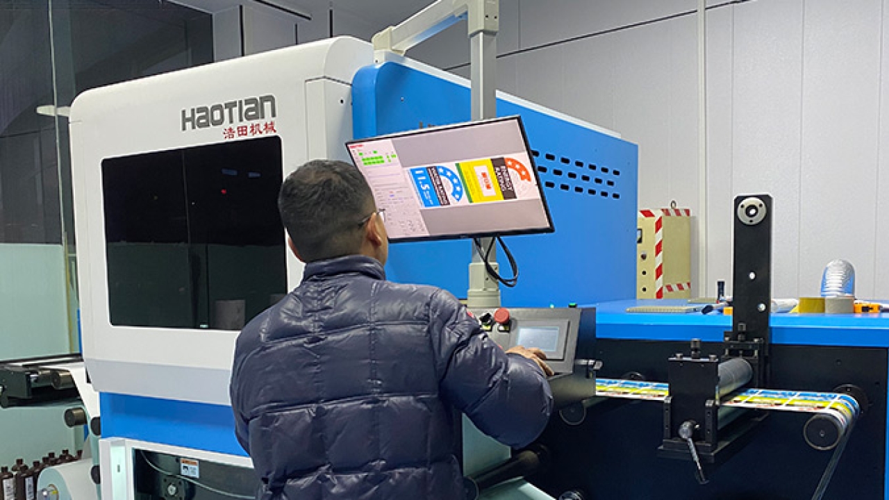 China-based label converter is learning how a digital press fits into its conventional operations