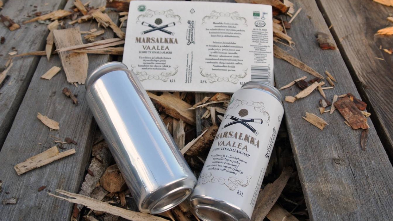 The Saimaan Juomatehdas brewery in Finland is the first company in Europe to adopt Vanish by launching a craft beer in labeled aluminum cans The Saimaan Juomatehdas brewery in Finland is the first company in Europe to adopt Vanish by launching a craft beer in labeled aluminum cans