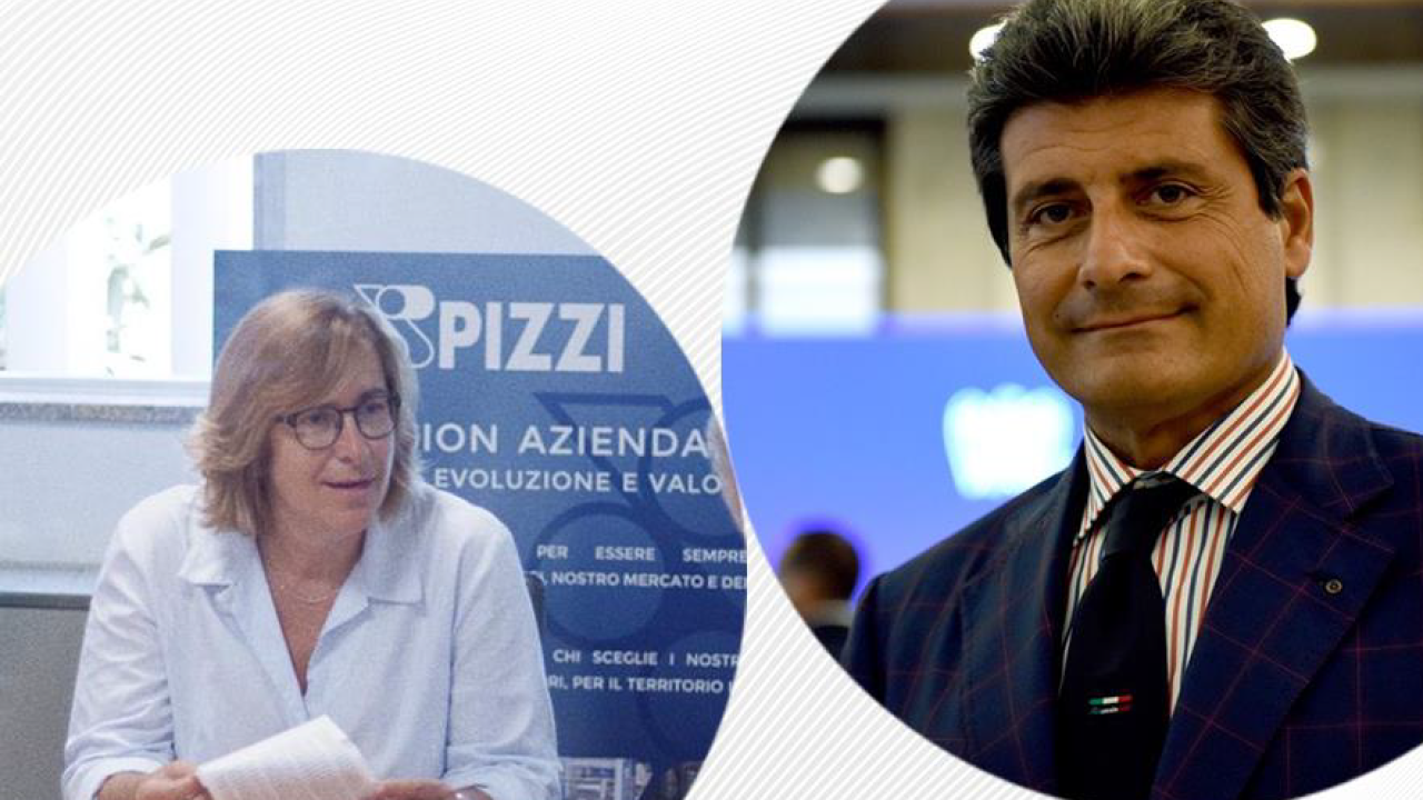 Paola Pantaleoni and Pierluigi Petrone, both Grafiche Pizzi Paola Pantaleoni and Pierluigi Petrone, both Grafiche Pizzi