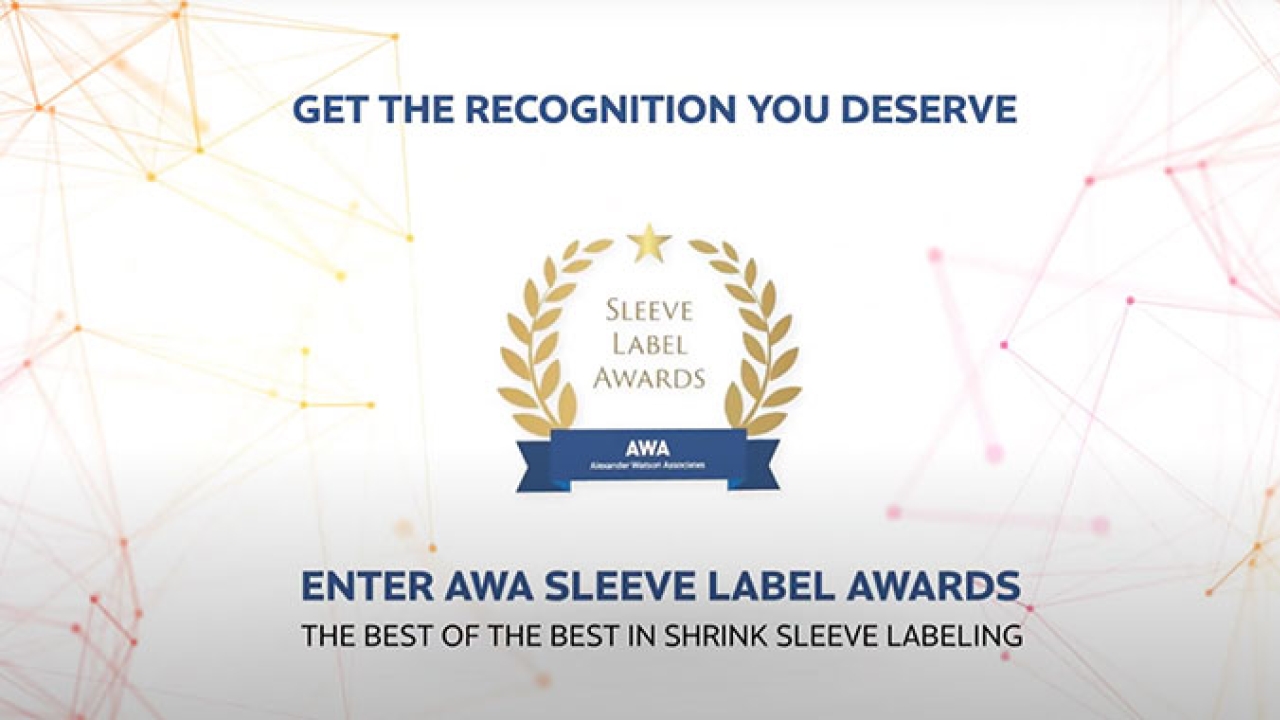 AWA Alexander Watson Associates has started accepting entries for the 2022 AWA International Sleeve Label Awards AWA Alexander Watson Associates has started accepting entries for the 2022 AWA International Sleeve Label Awards