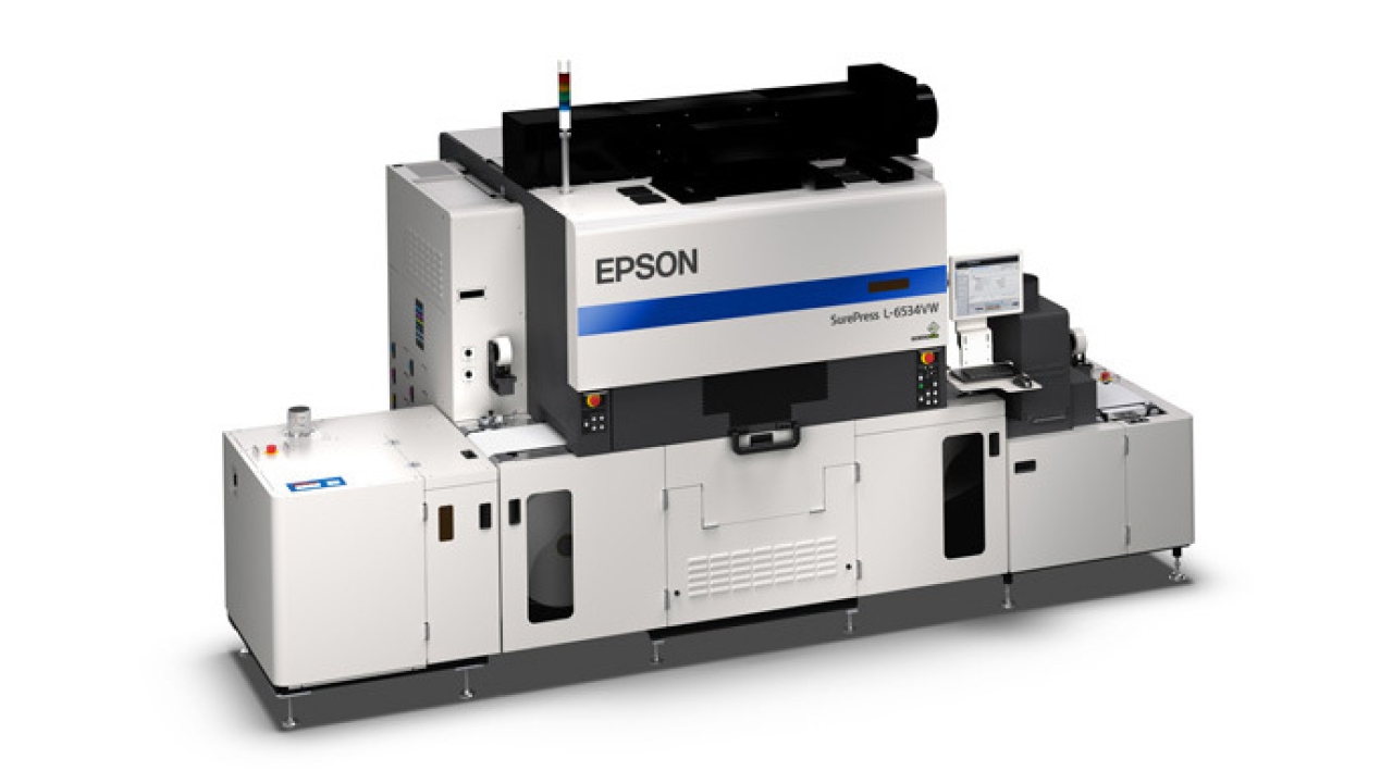 Epson launches SurePress L-6534VW at Labelexpo