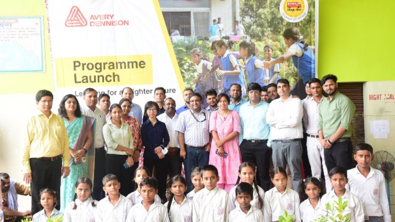 Avery Dennison has joined hands with Magic Bus India Foundation for Adolescent Education program Avery Dennison has joined hands with Magic Bus India Foundation for Adolescent Education program
