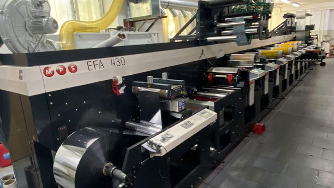 St. Petersburg, Russia-based Sunrise has installed its third MPS flexo printing press – a 9-color EFA 430 – in August 2021