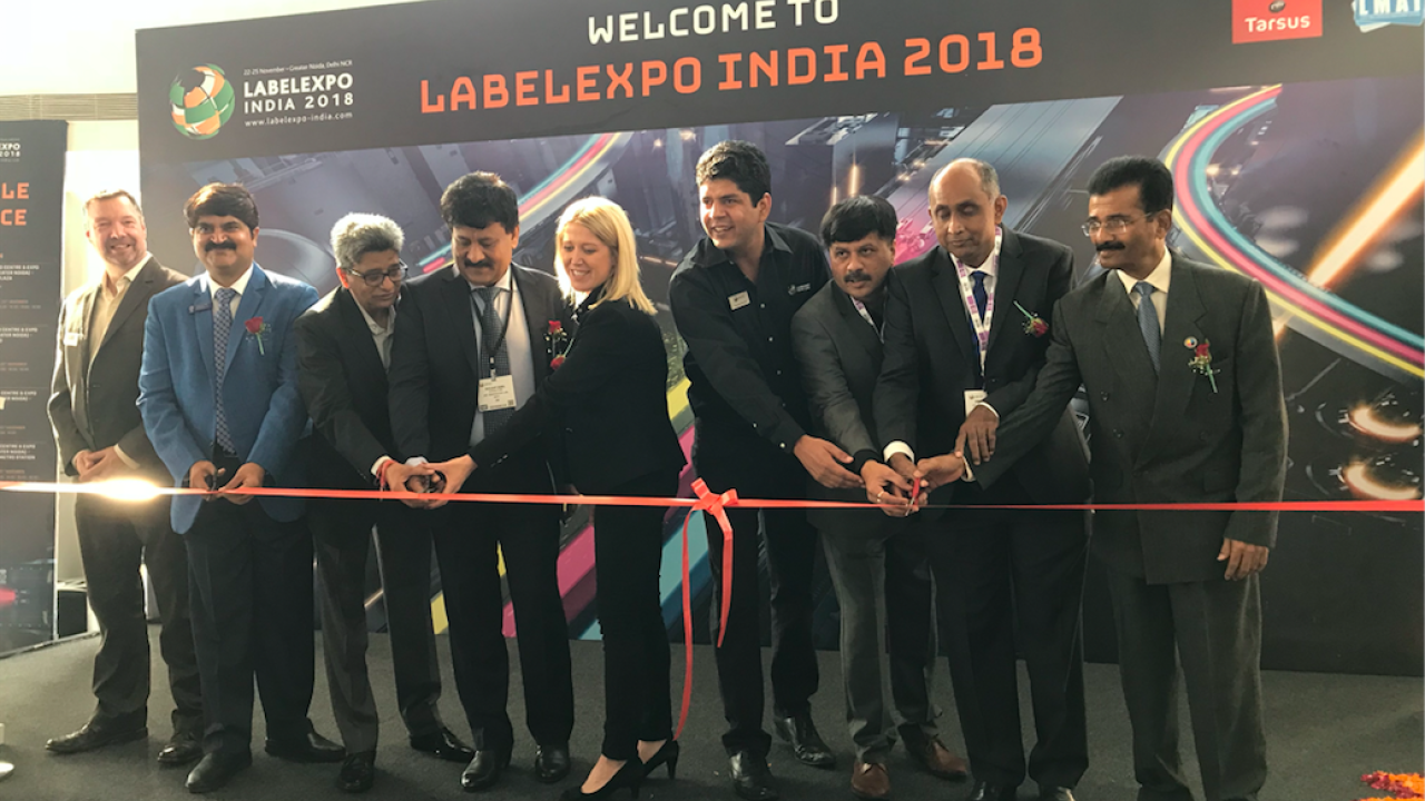 The sixth edition of Labelexpo India opened its doors today at India Expo Centre, Greater Noida, Delhi-NCR. The sixth edition of Labelexpo India opened its doors today at India Expo Centre, Greater Noida, Delhi-NCR.