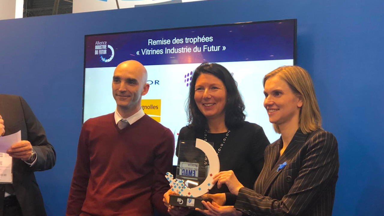 Armor has received the Industry of the Future Showcase (label Vitrine Industrie du Futur) award from Agnès Pannier-Runacher, Secretary of State to the Minister of the Economy and Finance of France. 