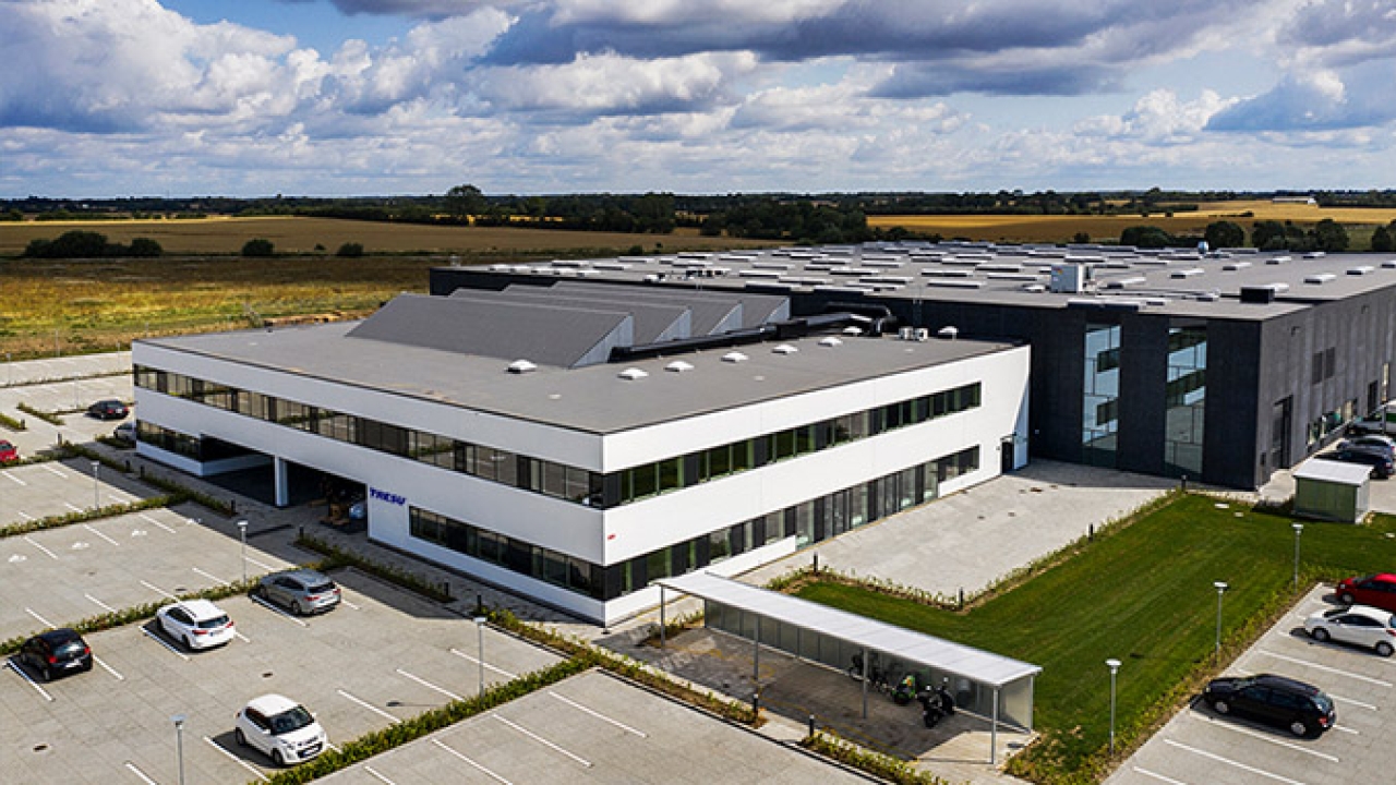 Tresu’s headquarters and venue for the company's Flexo Tech on 31 March 2020